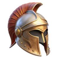 impressive rustic A close-up of an ancient Macedonian helmet, intricate details, soft lighting, realistic style, professional png