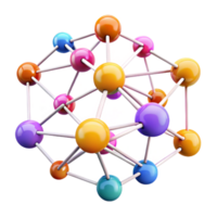 impressive traditional A network of interconnected nodes and data streams forming a complex web, visualizing the internet of things. Abstract style, vibrant colors, sense of interconnectedness 4K png