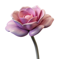 dramatic minimalist A single, wilting flower, delicate petals, soft, melancholic lighting, minimalist still life authentic png