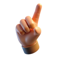 serene abstract A human finger pointing upwards, realistic rendering, dramatic spotlight from above, minimalist gesture study professional png