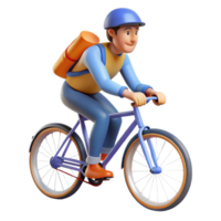 vibrant rustic Bicycle messenger weaving through traffic, motion blur, dynamic composition, street photography style high resolution png