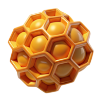 dramatic classic A close-up of a bee's honeycomb, intricate geometric patterns, macro photography style 4K png
