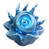 elegant traditional A powerful elemental spirit made of swirling water and ice, illuminated by a bolt of lightning. Abstract fantasy art style authentic png