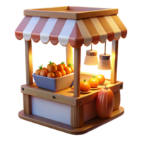 impressive modern A crowded market stall selling genetically modified food, illuminated by harsh, artificial lighting. Gritty and realistic style 4K png