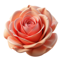 extraordinary abstract A close-up of a blooming rose, its petals unfurling, illuminated by soft, warm light. Still life photography style exclusive png