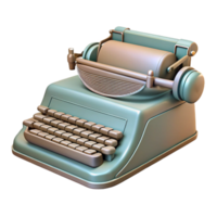 elegant abstract A line drawing of a vintage typewriter, intricate details, cross-hatching shading, technical illustration style genuine png
