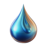 beautiful classic A single, falling drop of ink in water, creating intricate patterns, illuminated by a backlight. Minimalist fluid art high resolution png