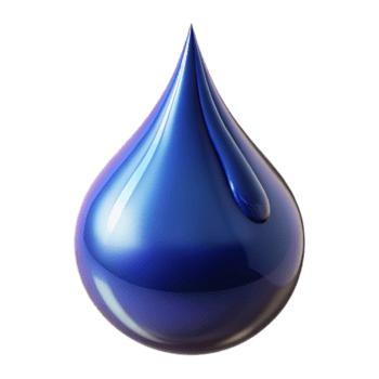 extraordinario minimalista un soltero, que cae soltar de tinta en agua, creando intrincado patrones, iluminado por un iluminar desde el fondo. minimalista fluido Arte prima png