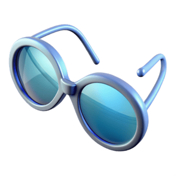 extraordinario rústico un par de marco de alambre lentes doblada pulcramente, con un suave, difundido ligero creando amable oscuridad alto resolución png