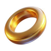 stunning modern A thin, gold ring resting on a smooth, white surface, lit by a soft, ambient glow. Minimalist aesthetic high resolution png