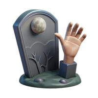 wonderful minimalist A pale, emaciated hand reaching out from beneath a cracked tombstone in a neglected graveyard. Moonlight casts long, distorted shadows. Gothic horror, photorealistic style 4K png