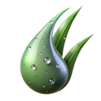 serene vintage A close-up of a dewdrop on a blade of grass, macro photography, sparkling lighting high resolution png
