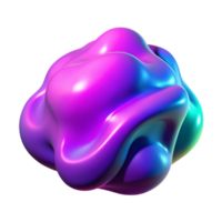 vibrant minimalist An amorphous blob of vibrant, fluorescent paint, lit by a blacklight, in a graffiti art style professional png