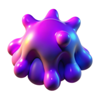 wonderful minimalist An amorphous blob of vibrant, fluorescent paint, lit by a blacklight, in a graffiti art style 4K png