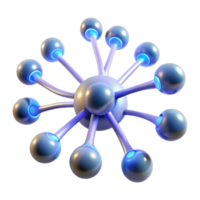 impressive rustic A network of interconnected, bioluminescent tendrils, pulsing with a gentle, rhythmic light, biological art style authentic png