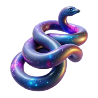 beautiful classic A cosmic serpent, made of pure energy, winding its way through a nebula, illuminated by the vibrant colors of the cosmic dust. Abstract style, mystical and otherworldly 4K png