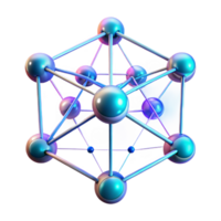 extraordinary rustic A network of interconnected nodes and lines, pulsating with energy, with a futuristic, technological aesthetic and neon accents exclusive png