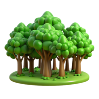 elegant traditional A lush green forest, dappled sunlight, realistic style genuine png