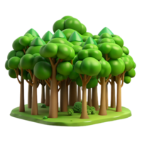 elegant abstract A lush green forest, dappled sunlight, realistic style genuine png