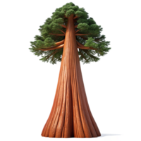elegant artistic A giant sequoia tree reaching towards the sky, majestic and awe-inspiring, photorealistic style original png