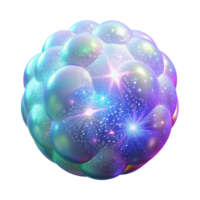 serene rustic A field of shimmering, iridescent particles, illuminated by a bright, sparkling light, with a magical, ethereal style, resembling a nebula high resolution png
