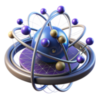 serene abstract A quantum computer processing complex data, visualized by swirling particles of light and energy, in a scientific visualization style genuine png