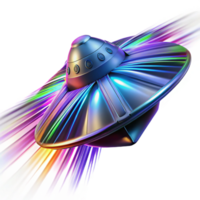 dramatic traditional A futuristic spaceship warping through hyperspace, visualized by streaks of vibrant, multicolored light, in a science fiction style authentic png