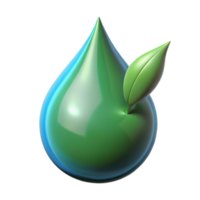 vibrant rustic A single, perfect rain drop on a leaf, macro photography, reflecting the surrounding environment professional png