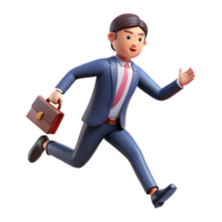 serene abstract A businessman hurrying down a busy street, street photography, fast-paced motion blur exclusive png