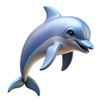 extraordinary modern A playful dolphin leaping out of the water, illuminated by sunlight, in a dynamic, realistic style genuine png