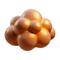 wonderful rustic Amorphous, cloud-like shapes in muted earth tones, illuminated by a warm, ambient light, in a minimalist, abstract style premium png