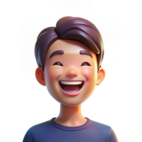 extraordinary artistic Portrait of a person with a joyful expression and radiant smile, illuminated by bright, natural sunlight, in a celebratory style high quality png
