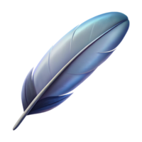 wonderful classic A single feather floating in the air, soft diffused light, photorealistic style high resolution png