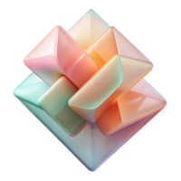 vibrant contemporary A dynamic composition of overlapping, translucent planes in pastel colors, creating a sense of layering and transparency, in a minimalist, geometric abstraction style original png
