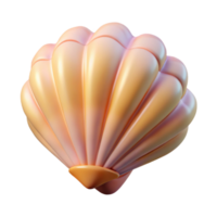 impressive abstract A single seashell on the beach, soft pastel colors, warm sunlight, beach photography style genuine png