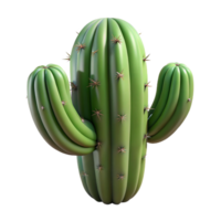 serene minimalist A cactus plant thriving in the desert landscape, its spines sharp and defined, with a stark, nature photography style professional png