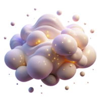 elegant vintage A field of softly glowing particles, drifting and swirling in a gentle breeze, in a ethereal, romantic style professional png