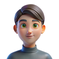 wonderful classic Portrait of a person with heterochromia, showcasing their different colored eyes, lit by soft, even lighting, in a close-up portrait style detailed png