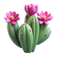 extraordinary rustic A desert cactus with vibrant pink flowers, harsh midday sun, minimalist style professional png