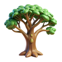magnificent artistic A wise old talking tree, its branches reaching towards the sky. Soft, dappled sunlight. Fantasy art style high resolution png