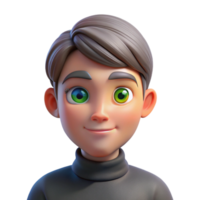 extraordinary minimalist Portrait of a person with heterochromia, showcasing their different colored eyes, lit by soft, even lighting, in a close-up portrait style high quality png