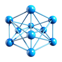 dramatic modern A network of interconnected lines and nodes, pulsating with energy, in a cool, electric blue color scheme, in a minimalist, data visualization style high resolution png