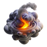elegant vintage A dynamic composition of swirling smoke and light, with dramatic chiaroscuro lighting and a mysterious atmosphere detailed png