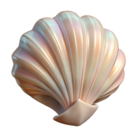 serene abstract A close-up of a seashell with intricate patterns, soft lighting, delicate and beautiful detailed png