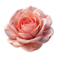 vibrant abstract A close-up of a blooming rose, delicate petals, soft lighting, romantic style premium png