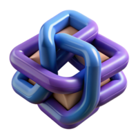 beautiful traditional Interlocking geometric shapes forming a complex, three-dimensional structure, with sharp edges and contrasting colors professional png