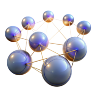 impressive vintage A field of glowing orbs connected by thin, luminous lines, creating a sense of interconnectedness high resolution png