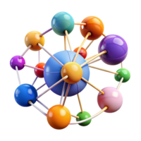 beautiful contemporary A data visualization representing global internet traffic, colorful, dynamic lines and nodes, abstract style original png