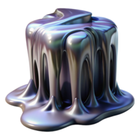 beautiful rustic A cascading waterfall of liquid mercury, reflecting distorted images in its surface, lit by dramatic chiaroscuro lighting, in a surrealist style professional png