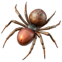 magnificent modern A close-up of a spider spinning a web, macro photography, detailed process high resolution png